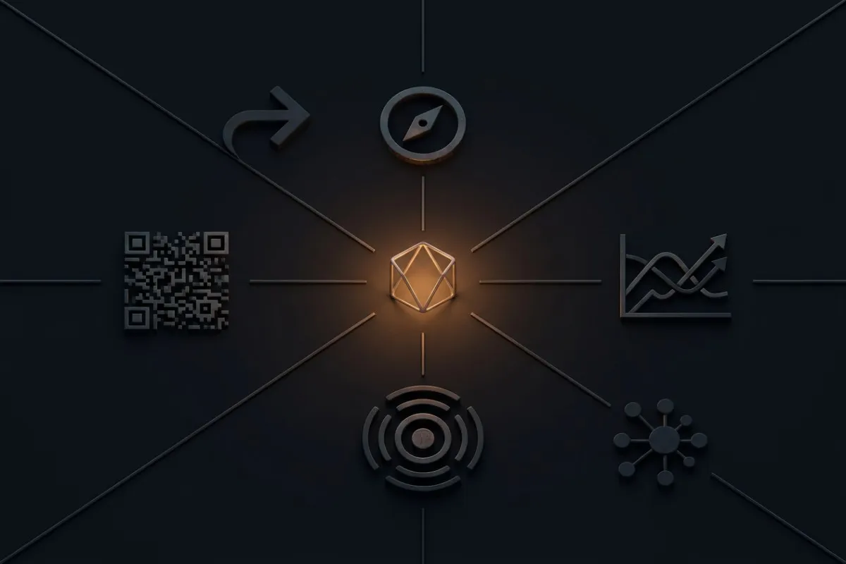 Six measurement frameworks converging on the same set of AI-search signals.